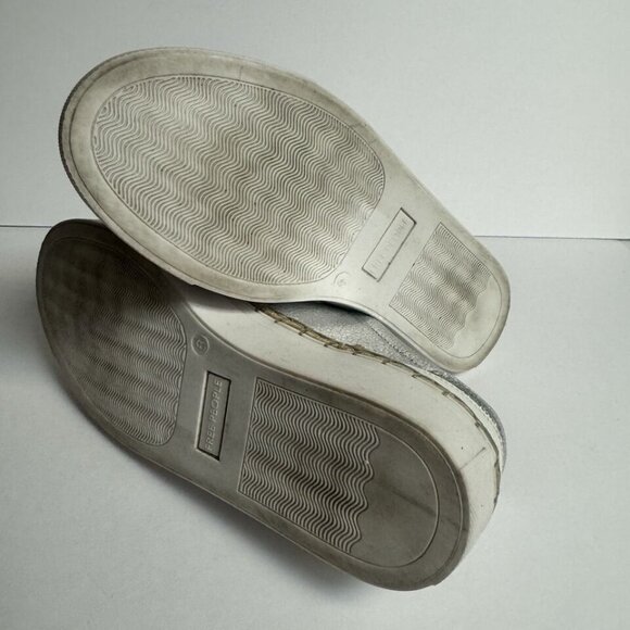 Free People Women’s Scotty Sneaker Silver EU38 M US8 - Picture 5 of 6